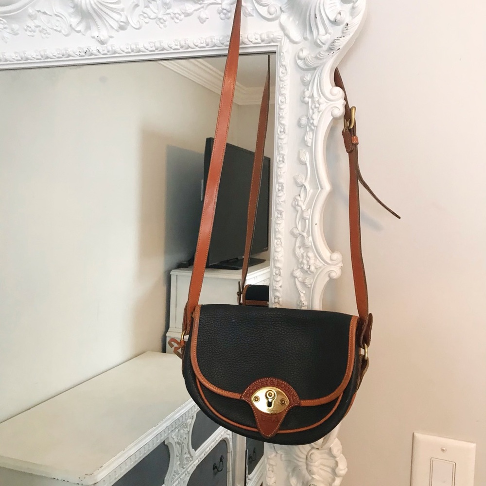 VINTAGE Dooney & Bourke Calvary Trooper Crossbody Hand Bag